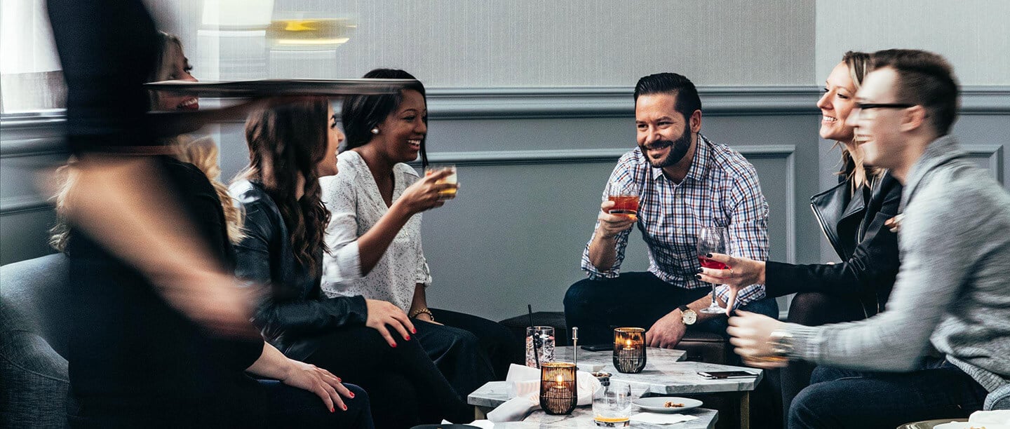 group of people meeting