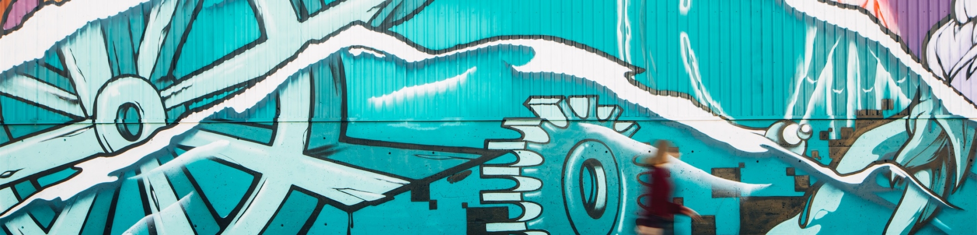 DaVinci inspired mural-Preston Street