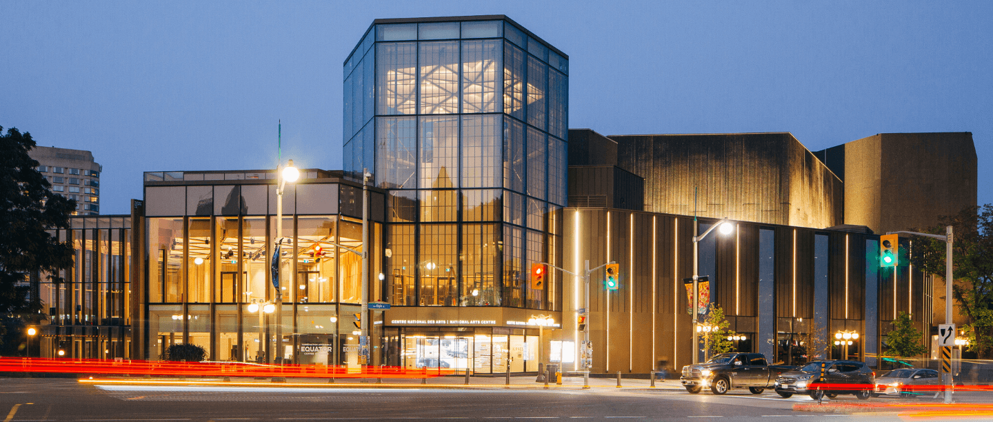 glass building
