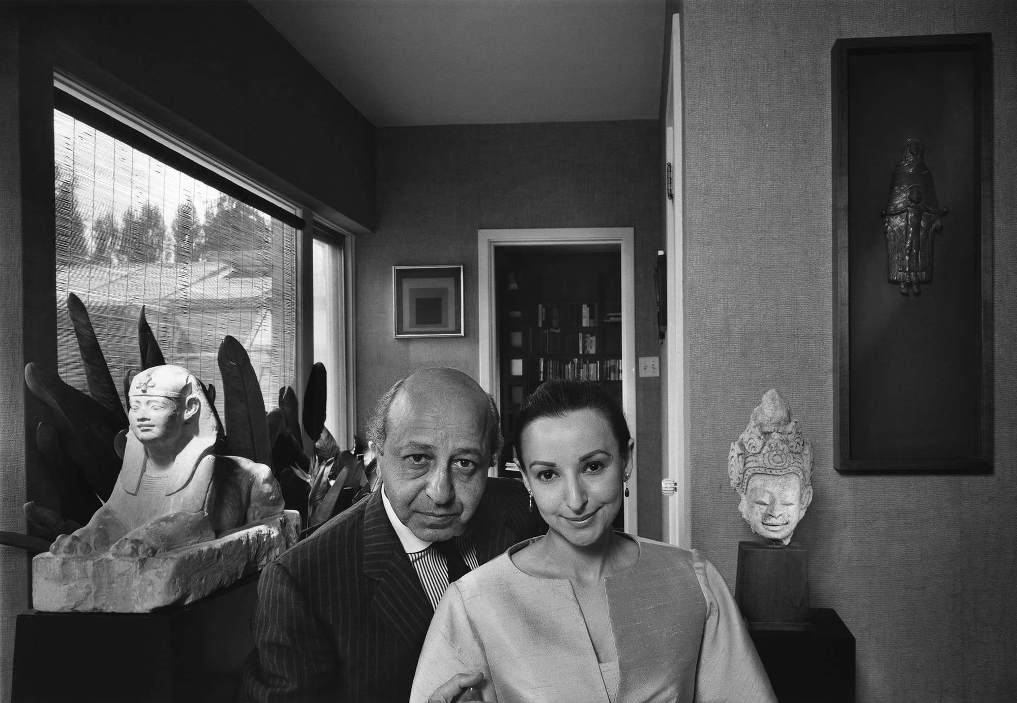 Yousuf and Estrellita at Little Wings, their home in Ottawa in the 1960s.