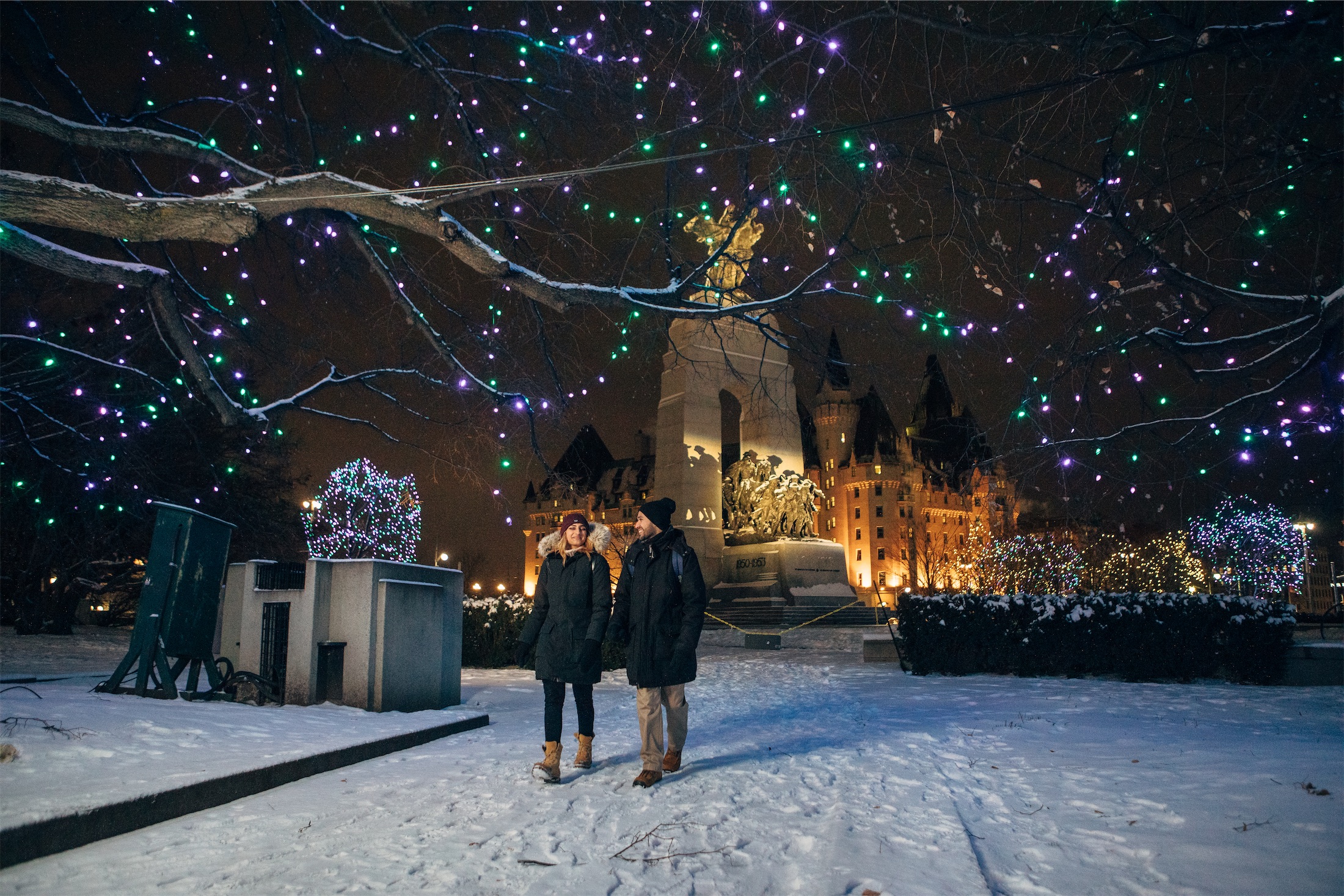 Christmas Lights National War Memorial